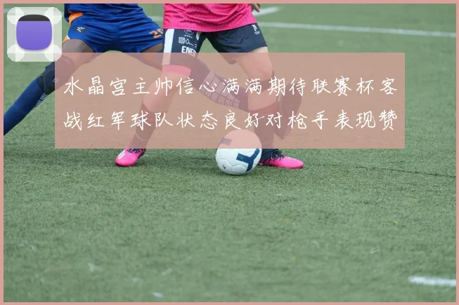 水晶宫主帅信心满满期待联赛杯客战红军球队状态良好对枪手表现赞赏
