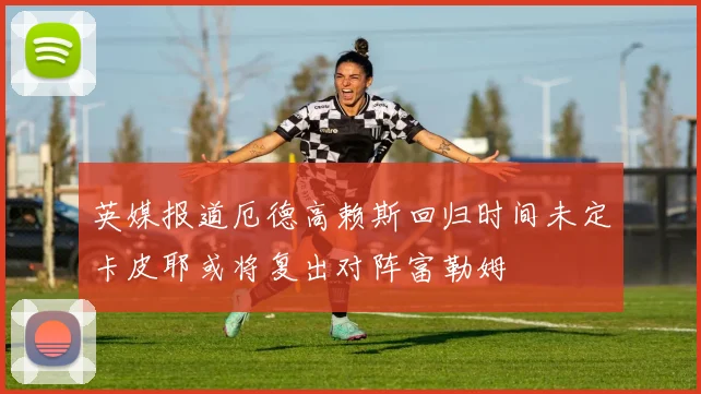 英媒报道厄德高赖斯回归时间未定卡皮耶或将复出对阵富勒姆